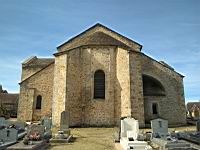 Mont-Saint-Vincent, Eglise, Chevet (2)